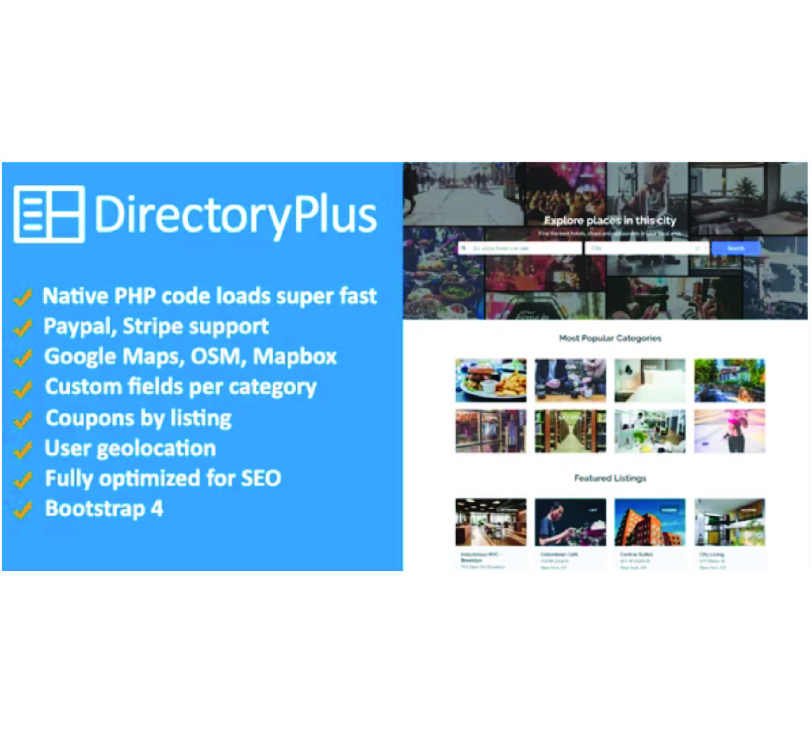 Directory Plus - 商业目录 PHP 脚本